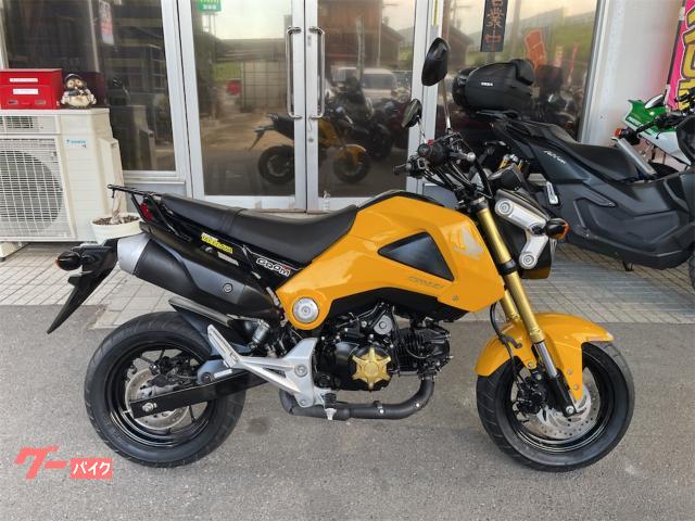 グロム　インジェクション　リアサスカスタム　メットホルダー付　ＪＣ６１