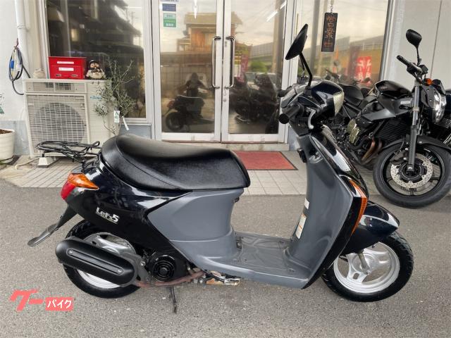 レッツ５　タイヤ前後新品　シート新品　インジェクション　サイドスタンド付き　ＣＡ４７Ａ