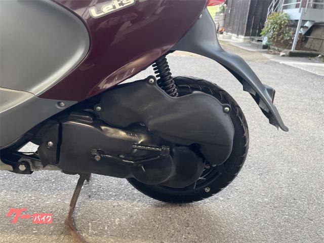 スズキ　レッツ4(インジェクション)　中古実動美車　バッテリー新品交換済　オイル交換済み　タイヤ前後バリ山　ナンバー登録書類有 スズキ レッツ4(インジェクション) 中古実動美車 バッテリー新品交換
