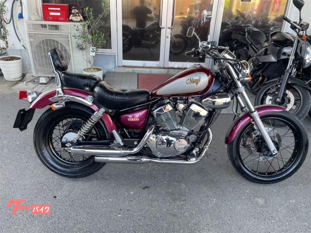 ＸＶ２５０ビラーゴ　自賠責保険Ｒ９年８月まで付　フラットハンドル　キャブ車　３ＤＭ