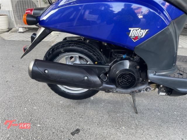 ホンダ トゥデイ 外装新品 タイヤ前後新品 シート新品 キー2本