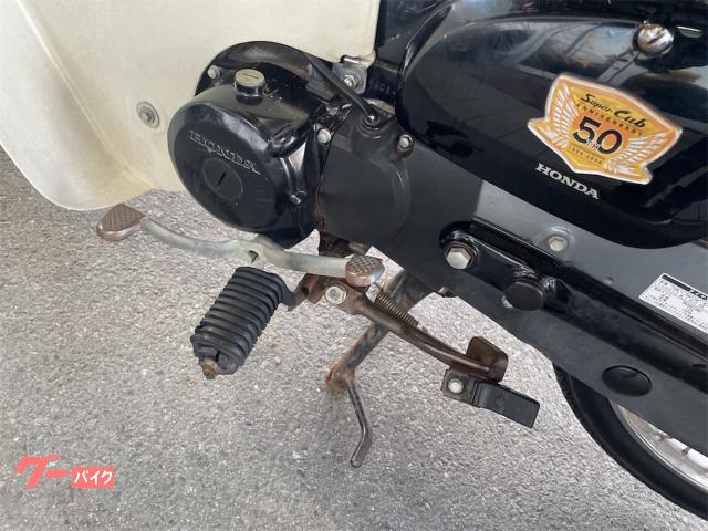 ホンダ スーパーカブ50 50THアニバーサリーモデル タイヤ前後