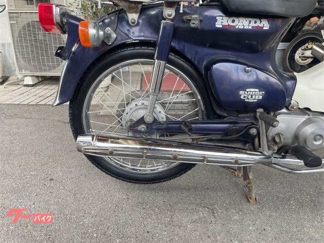 ホンダ　スーパーカブ70  6V  タイヤ前後新品 ホンダ スーパーカブ70DX タイヤ前後新品 サイドスタンド付き