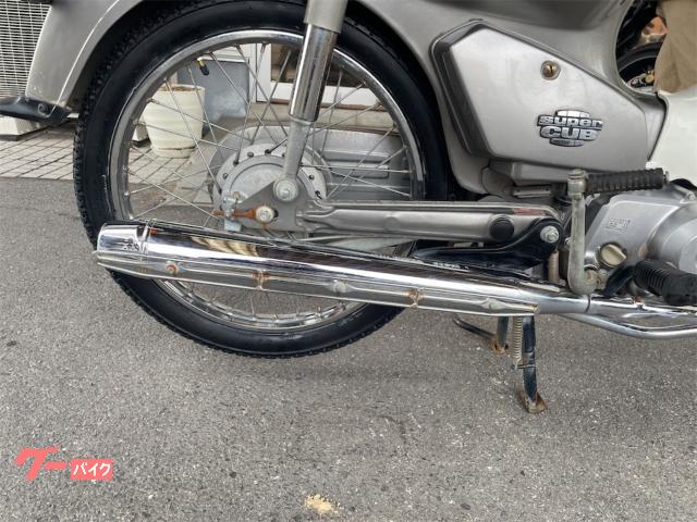 ホンダ スーパーカブ50カスタム タイヤ前後新品 レッグシールド新品