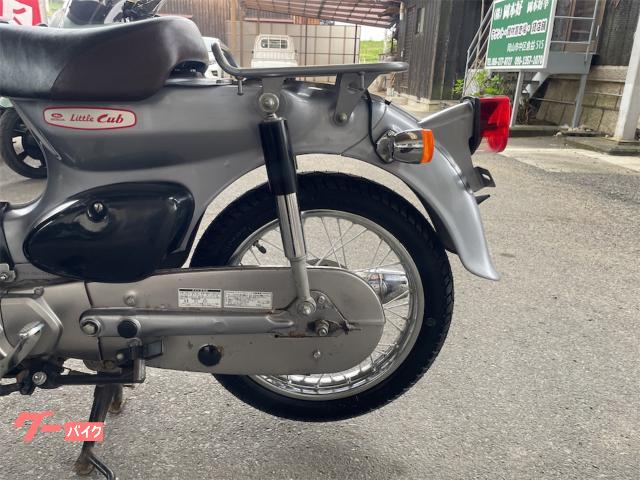 実働好調 ホンダ リトルカブ セルなし３速 タイヤ前後新品他 整備済 ホンダ リトルカブ C50L5 セル無し3速モデル バイスブルー 西本