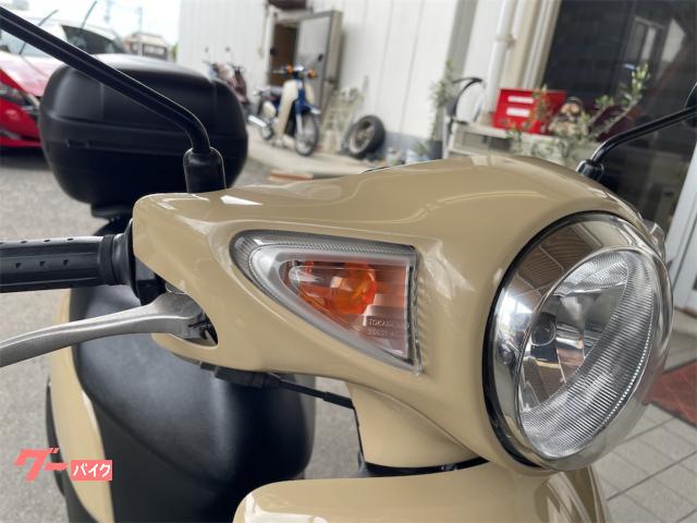 東京豊島区大塚のバイクや　スズキレッツCA4AA 白色現役バイク自賠責付き試乗も可能,乗って帰れます！ スズキ レッツ／CA4AA型／インジェクションモデル／リアボックス