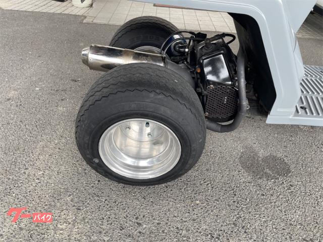 ジャイロＸミニカーカスタム車　2サイクル　ベリアルマフラー　ビックキャブ ホンダ ジャイロX ミニカー登録OK カスタムマフラー リアBOX付