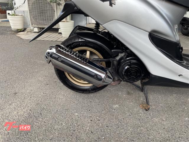 ホンダ ライブDio ZX 2スト サイドスタンド付 スタンドロック付