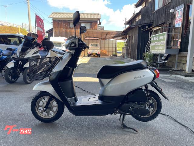 ホンダ タクト 自賠責保険R9年7月まで付 タイヤ前後新品 Fカゴ付