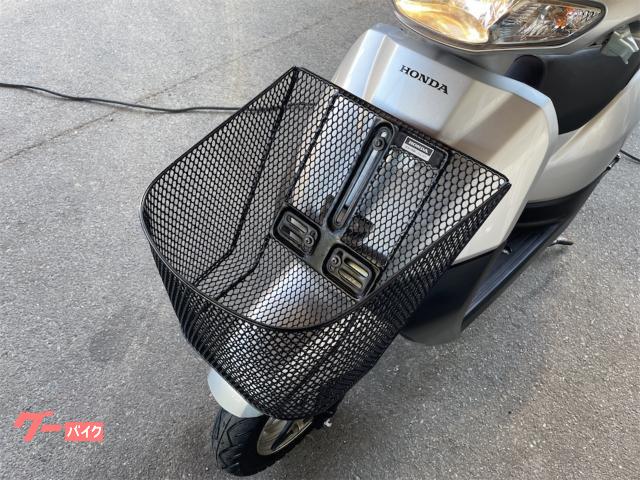 ホンダ タクト 自賠責保険R9年7月まで付 タイヤ前後新品 Fカゴ付