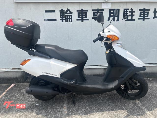スペイシー１００　タイヤ前後・バッテリー新品交換