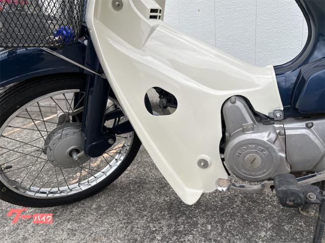 ホンダ スーパーカブ50カスタム レッグシールド・タイヤ前後