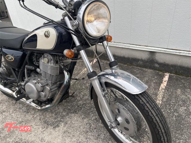 ヤマハ SR400 車検2年 前後タイヤ・チェーン新品交換｜BIG 1