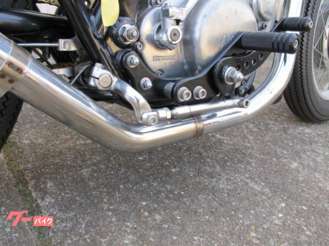 ヤマハ SR400 フルカスタム ボバー チョッパー ブラック 1JR