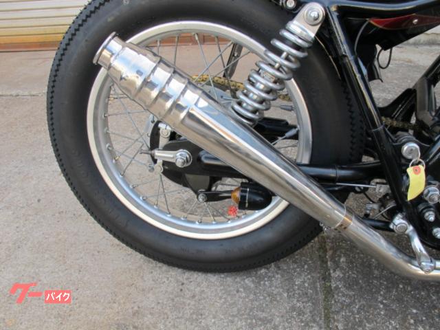 ヤマハ SR400 フルカスタム ボバー チョッパー ブラック 1JR