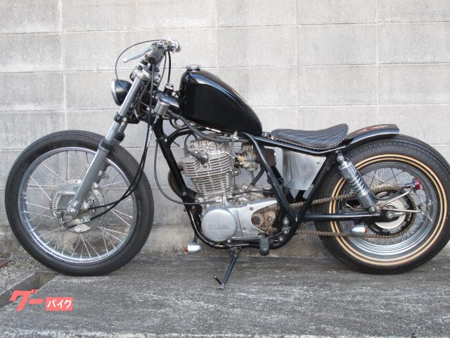 ヤマハ SR400 フルカスタム ボバー チョッパー ブラック ピン