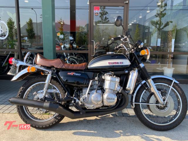 スズキ ＧＴ７５０ Ｂ１ 昭和４８年 フロントダブル アップハンドル