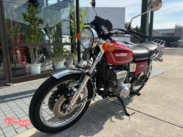 スズキ GT550 フルレストア車両 E／G他フルO／H済車両 純正W