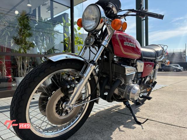 スズキ GT550 フルレストア車両 E／G他フルO／H済車両 純正W