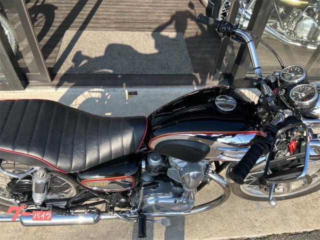 カワサキ W650 クロームバージョン 空冷2気筒バーチカルツイン