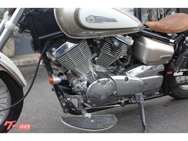値下げ可能　希少 ツインソードマフラー ドラッグスター250 ヤマハ ドラッグスター250 ライザーハンドル フラット