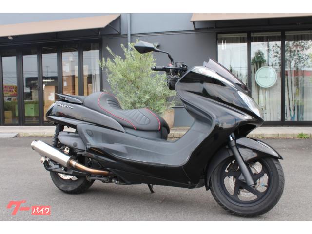 グランドマジェスティ２５０　ブラック　ショートスクリーン　社外マフラー