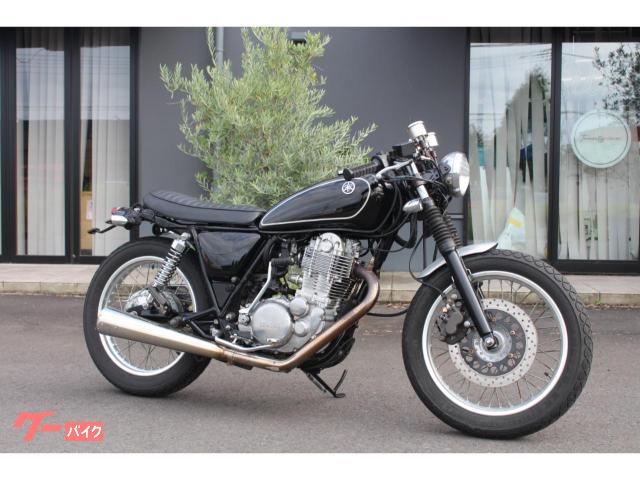 ＳＲ４００　ブラック　ＲＨ０３Ｊ　インジェクション車　セパハン　ＯＶＥＲマフラー