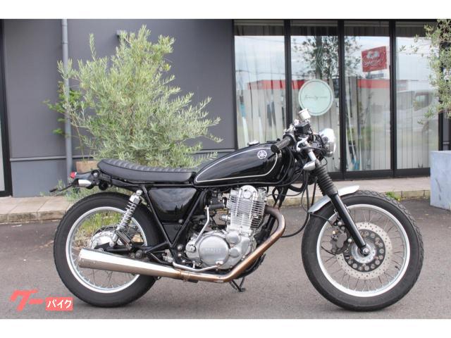 SR400 シート FI インジェクション RH03J 70'sサーフラインシート シートベース付き ロール SR400/400FI