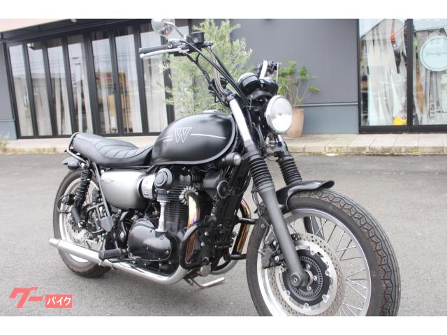 カワサキ W800 ストリート メタリックフラットスパークブラック