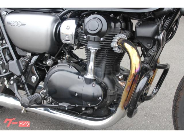 カワサキ W800 ストリート メタリックフラットスパークブラック