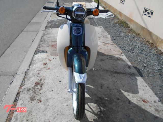 即納可能！本日入荷！限定一台限り！希少なスーパーカブ１１０！ 正規ディーラー車です。２年保証！タスマニアグリーンメタリック！ スーパーカブ110(ホンダ) グリーン系・緑色のバイク一覧｜新車