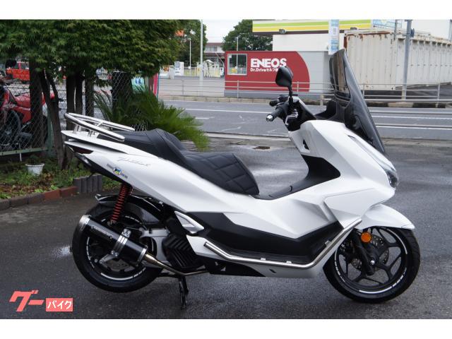 ＰＣＸ　ＡＢＳ　８ＢＪ−ＪＫ０５　モリワキマフラー　ロングスクリーン　グラブバー　Ｒサス　インナーフェンダー　シート