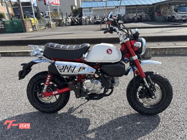 モンキー１２５純正クロック＆ギアポジションメーター／リアキャリア付き