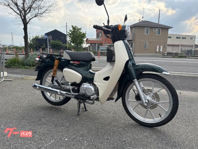スーパーカブ１１０　中古車　タスマニアグリーンメタリック