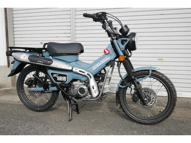 ホンダ CT125ハンターカブ ミディエートブルー艶あり 新車 阿部