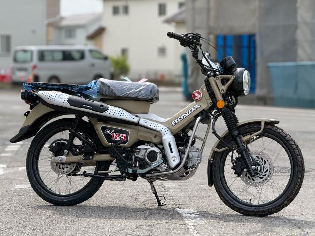 最新型新色！本日入荷！入手困難？１台限り！最新型２０２６モデル貴重なハンターカブCT125 ！!マットフレスコブラウン！ ホンダ CT125ハンターカブ マットフレスコブラウン 2026