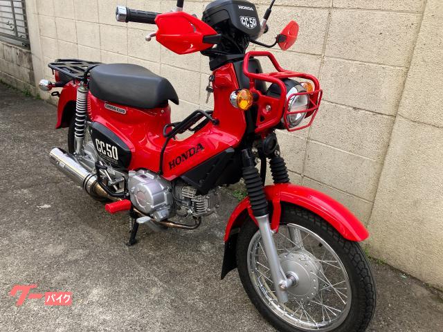 ホンダ クロスカブ５０　ヘッドライトガード　ナックルガード　センターキャリア　マフラーの画像（群馬県