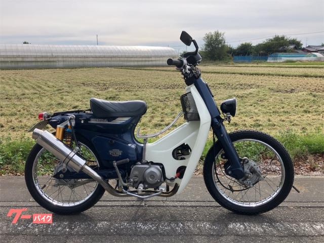 スーパーカブ５０カスタム　Ｃ５０　８８ボアアップ　社外マフラー　Ｒサス　メーター　ライト