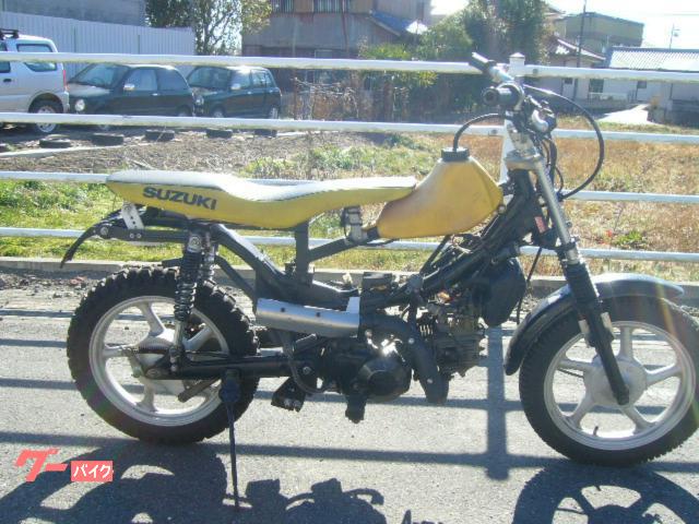 SUZUKI バーディー50 BA42A 原付二種登録 黄色ナンバー! - オートバイ車体