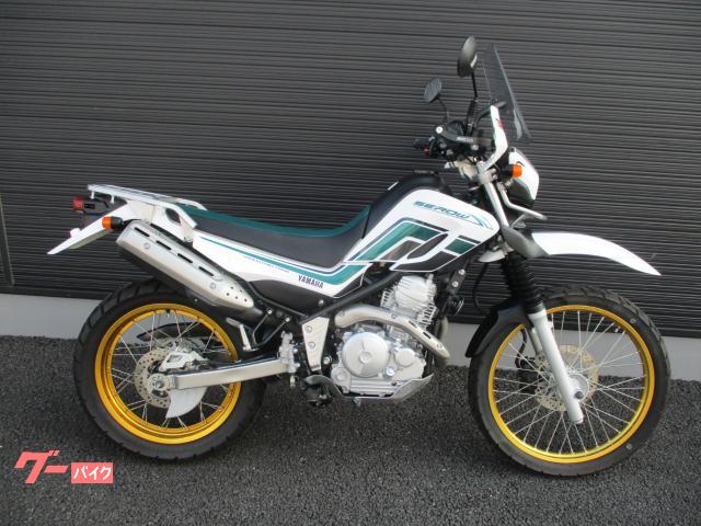 セロー２５０　ハンドガード　スクリーン　リアキャリア付き