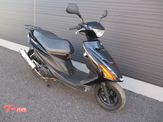 スズキ アドレスV125S タケガワマフラー｜（有）モトショップ