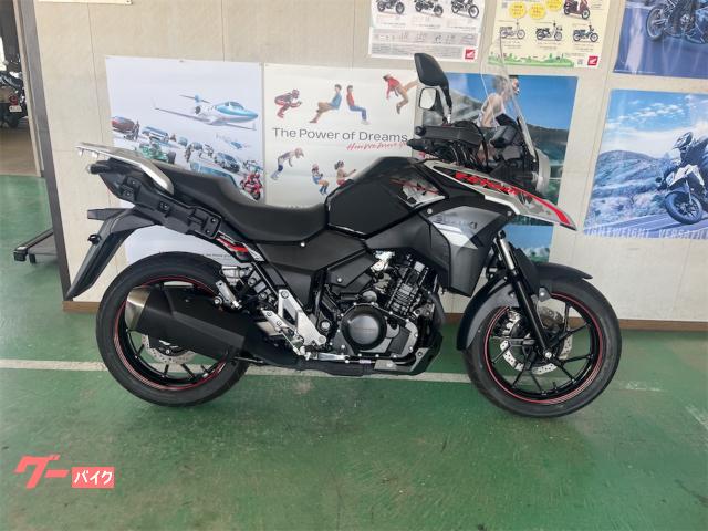 Ｖ−ストローム２５０　　グリップヒーター　　ロングスクリーン付き