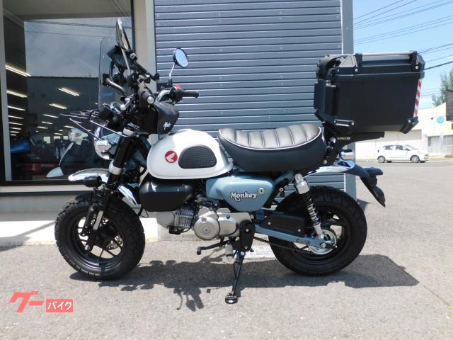 ホンダ モンキー125 ABS スクランブラーマフラー、ウィンド