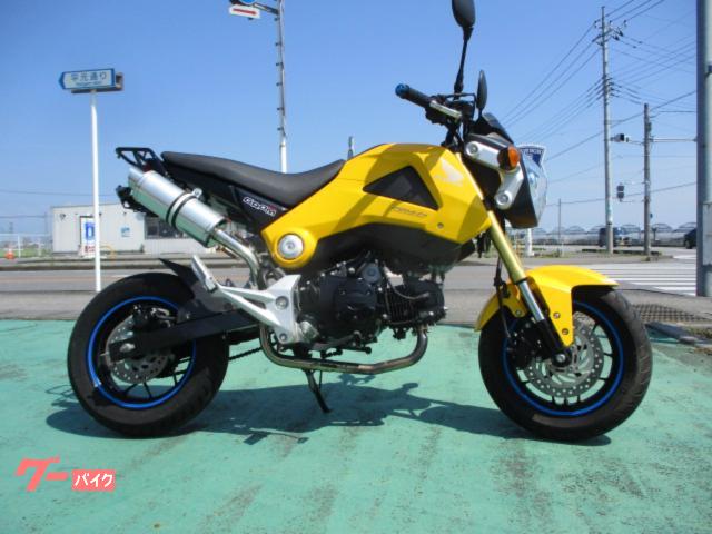 グロム　当時物タイヤ交換　当時物ドライブチェーン交換　当時物エアクリーナーエレメント交換他　バッテリーＧＳＹＵＡＳＡ製交換