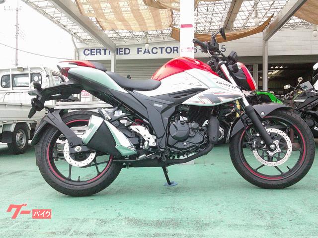 ＧＩＸＸＥＲ　１５０　Ｍ３モデル　パールブレイズオレンジ　自賠責保険加入期間１２ヶ月間付き