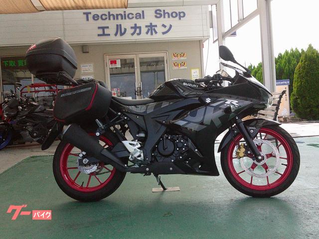 ＧＳＸ−Ｒ１２５　Ｍ３型　エンデュランスリヤキャリア付き　ＭＯＴＯＦＩＺＺサイドケース　アクセサリーバー付き　Ｙ’Ｓギヤリヤケース