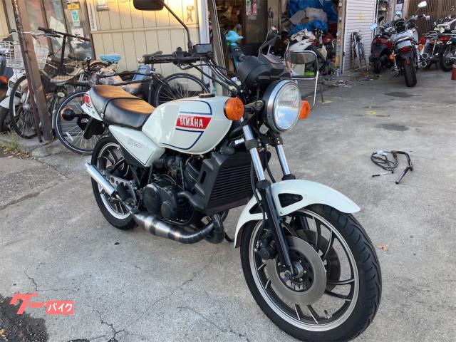 ヤマハ RZ250 4L3 社外チャンバー ハンドル｜長浜モーター