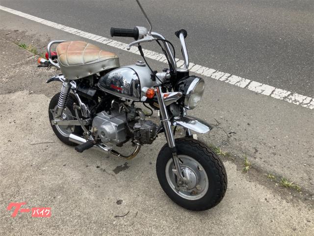 ホンダ モンキー シルバーメッキ 社外マフラー｜長浜モーターサイクル