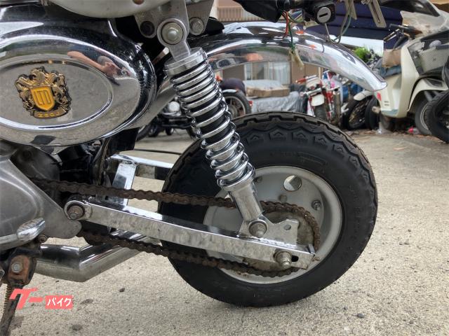 ホンダ モンキー シルバーメッキ 社外マフラー｜長浜モーターサイクル