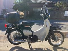 ホンダ　リトルカブ　ＦＩ　社外マフラー　リアボックス　風防　ＡＡ０１